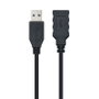 Nanocable Cable USB 3.0 Alargador 3m Tipo A Macho a Tipo A Hembra Negro